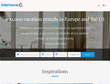Tablet Screenshot of interhomeusa.com